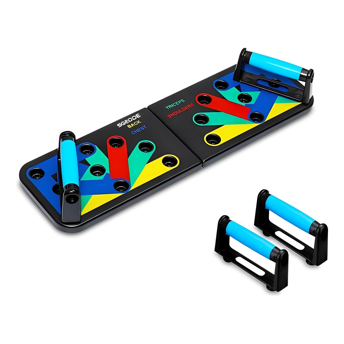 MILOPTS - Tabla Push Up Sistema Completo De Flexiones