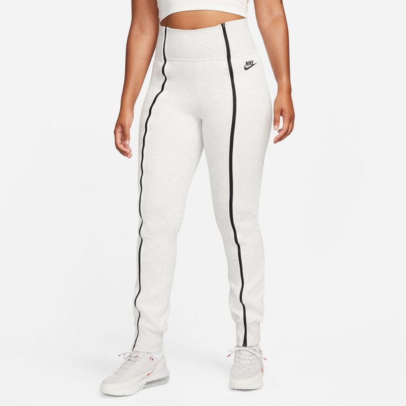 NIKE - Pantalón sudadera Mujer Nike Sportswear Tch Flc Slim Zip Pnt