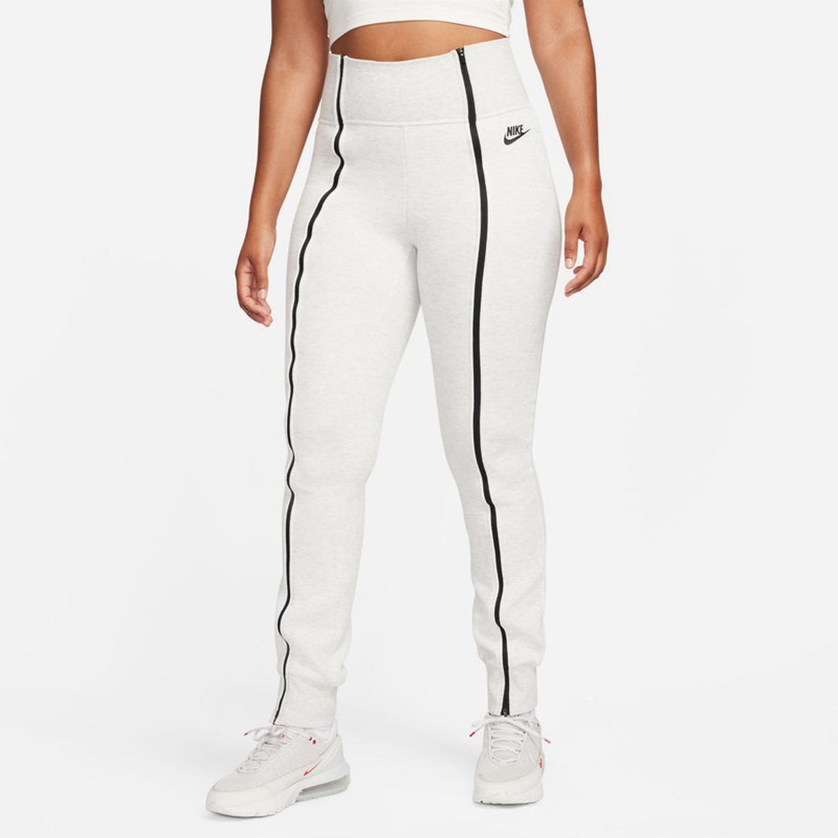 NIKE - Pantalón Sudadera Mujer Nike Sportswear Tch Flc Slim Zip Pnt