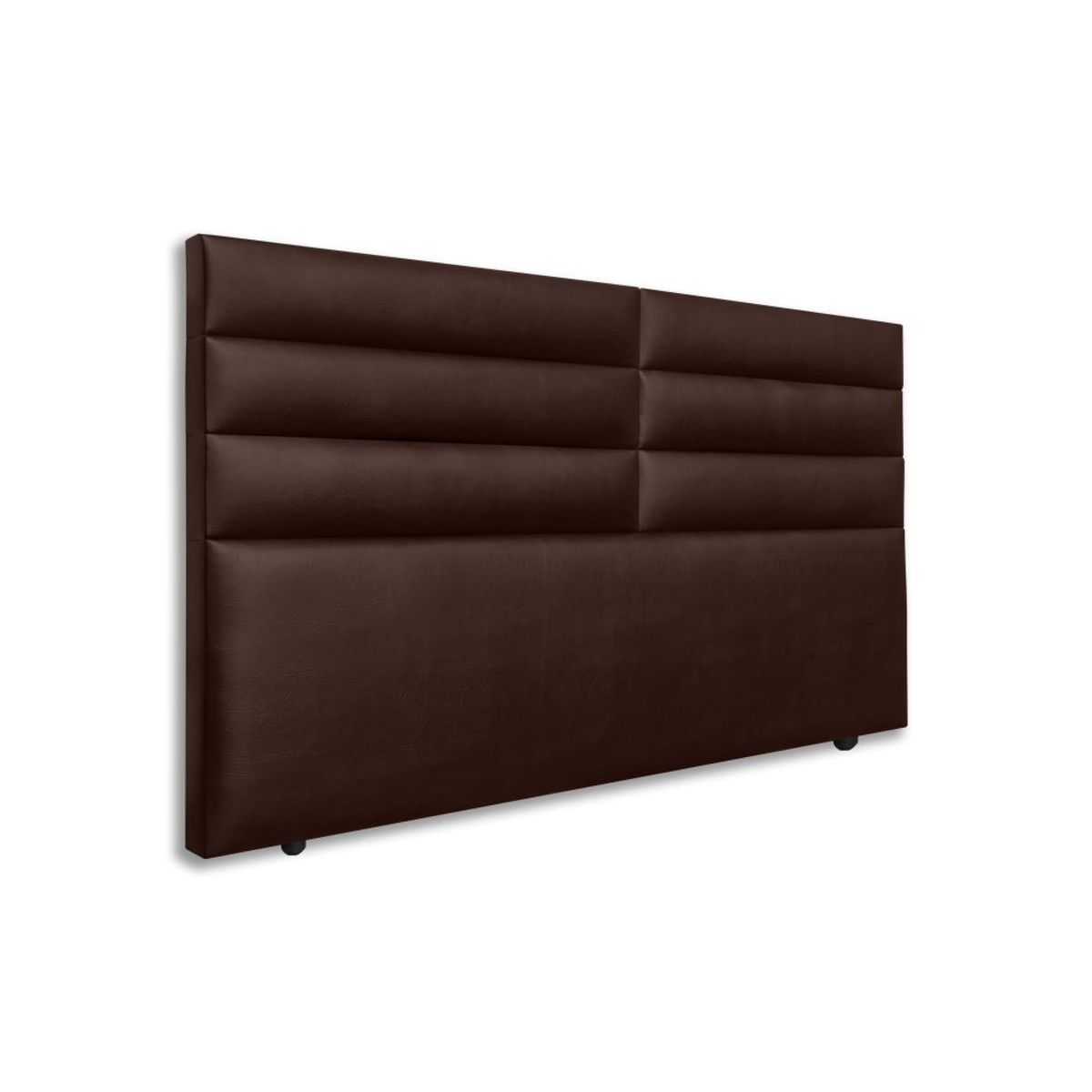 MAGIC CLASS - CABECERO BLOCK PARA PISO160X120 MICROFIBRA CAFÉ