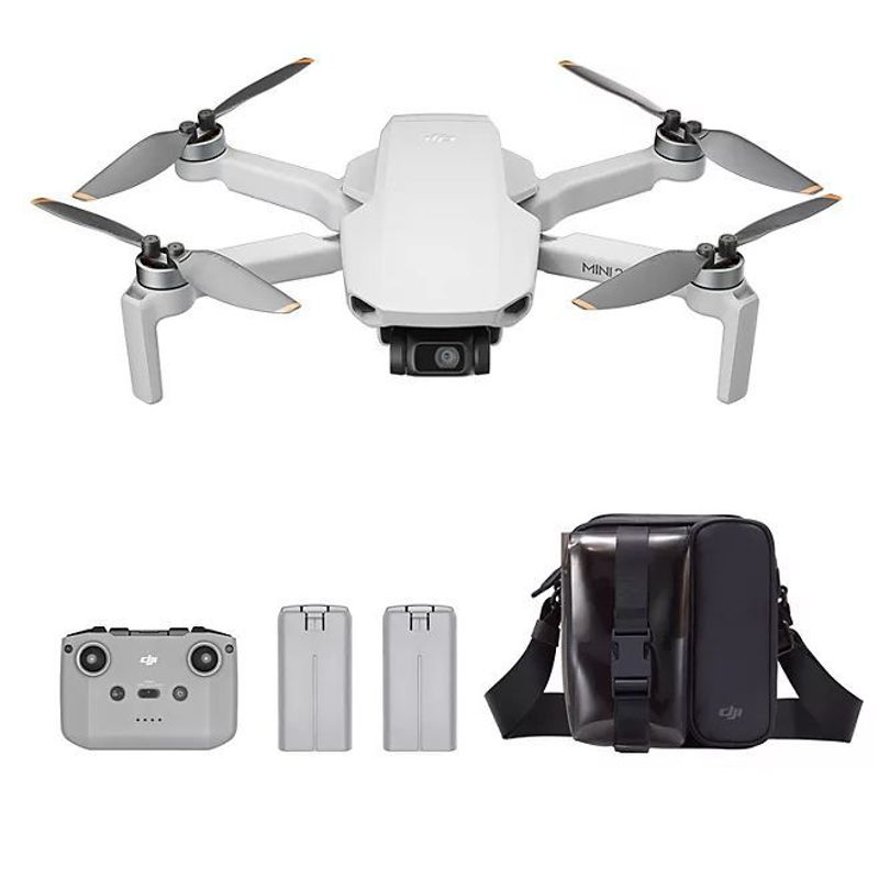 DJI - Drone Dji Mini 2 Se Bundle 2.7k Versión Con 2 Baterías