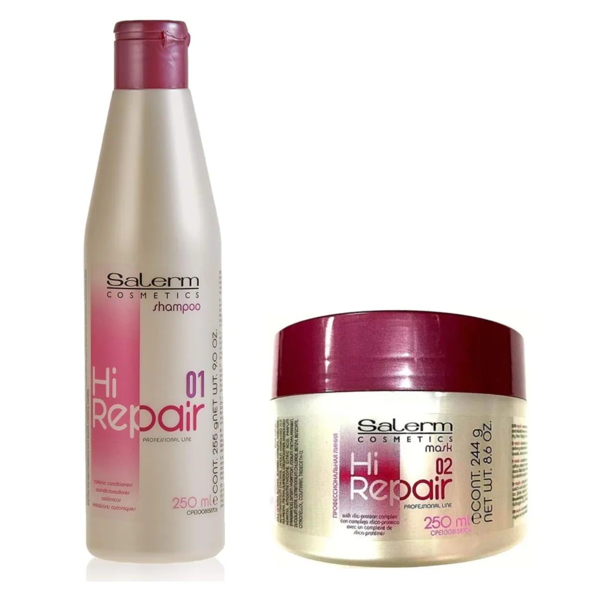 SALERM - Shampoo + Mascarilla Salerm Hi Repair 250ml