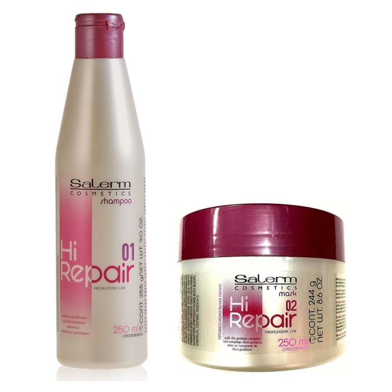 SALERM - Shampoo + Mascarilla Salerm Hi Repair 250ml