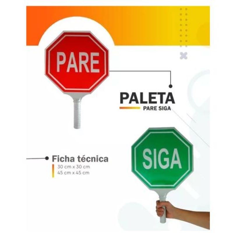 AFM - Paleta De Pare - Siga Reflectiva De 30X30