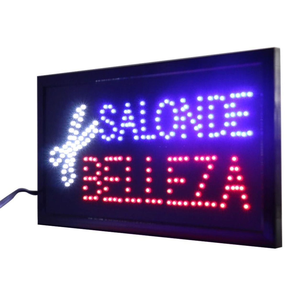 MOBLIHOUSE - Aviso LED 48X25 Salon de Belleza Moblihouse