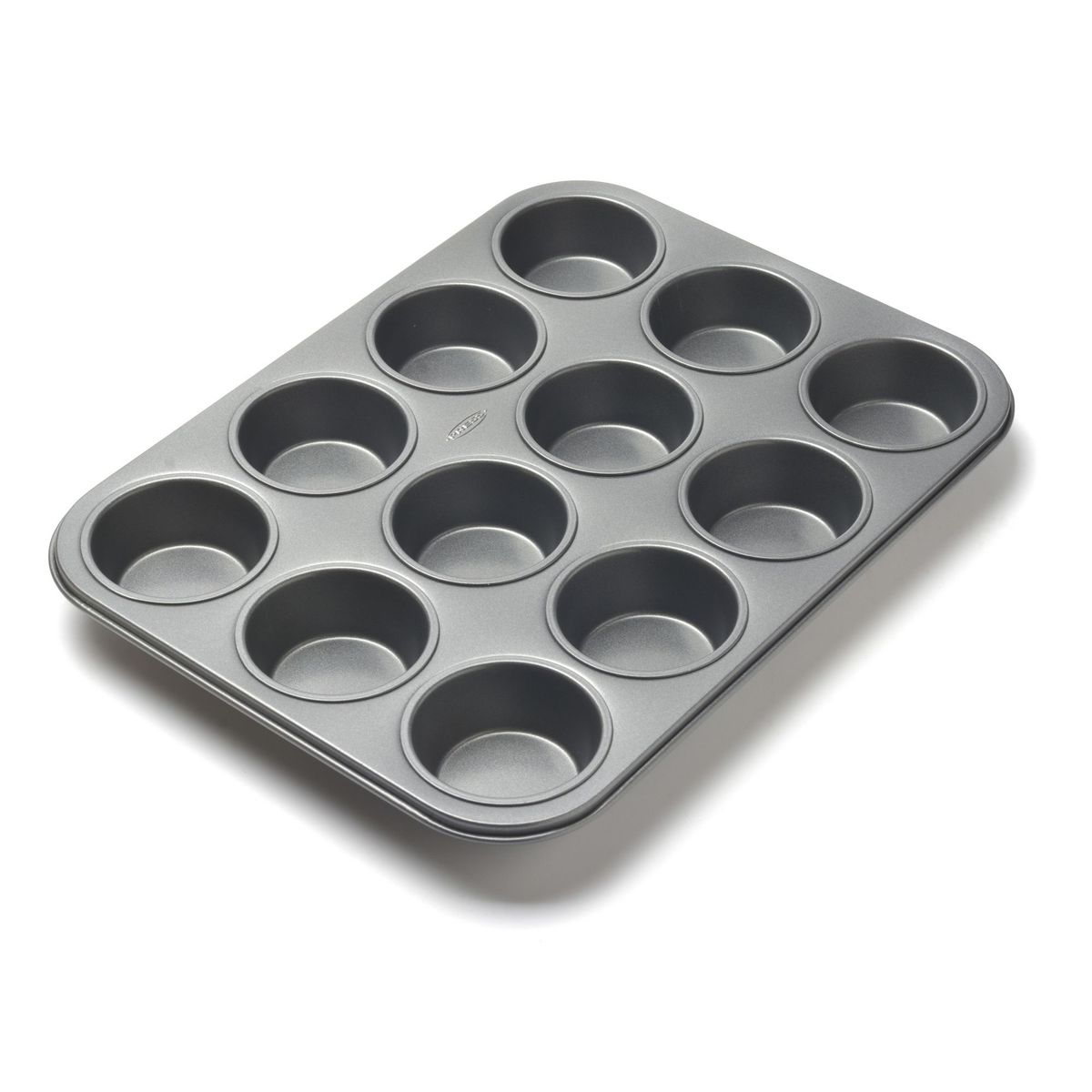 PRESS - Molde para Ponqué Cupcake de 12 Und. 35x26.5x3 cm PRESS 77104 - Gris