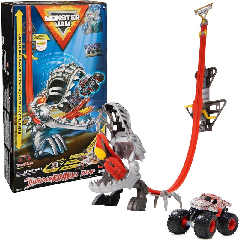 MONSTER JAM - Juego ThunderRoarus Escala 164 Monster Jam