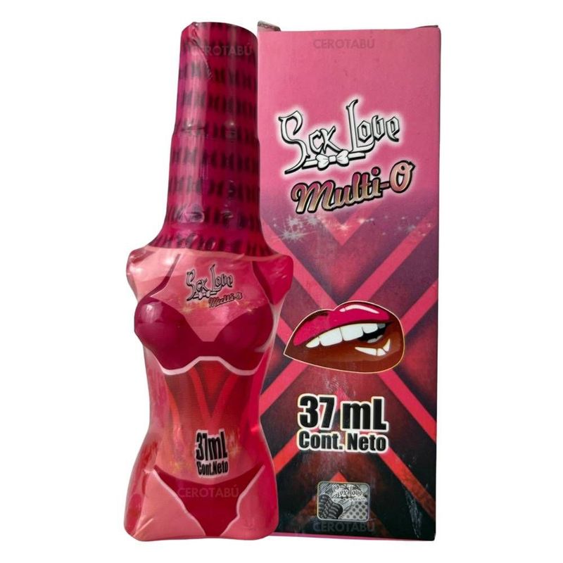 GENERICO - Lubricante Intimo Multiorgasmo Caliente Sabor Mora Rosa x37 ml