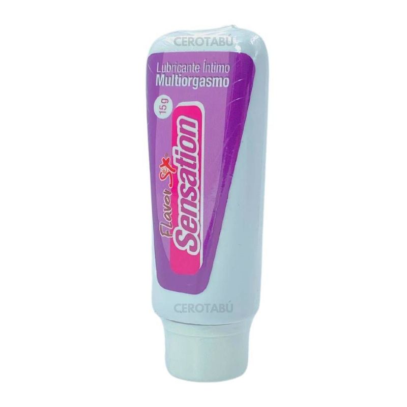 FLAVOR SEX - Lubricante Multiorgasmos Intimo Flavor Sex x15 g-