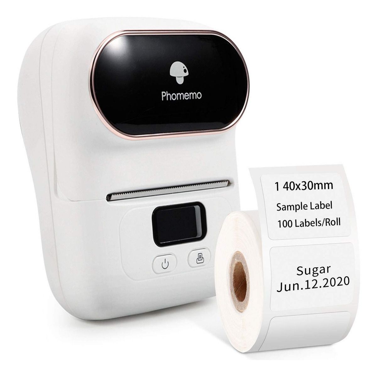 GENERICO - Impresora De Etiquetas Termica Portable Bluetooth M110