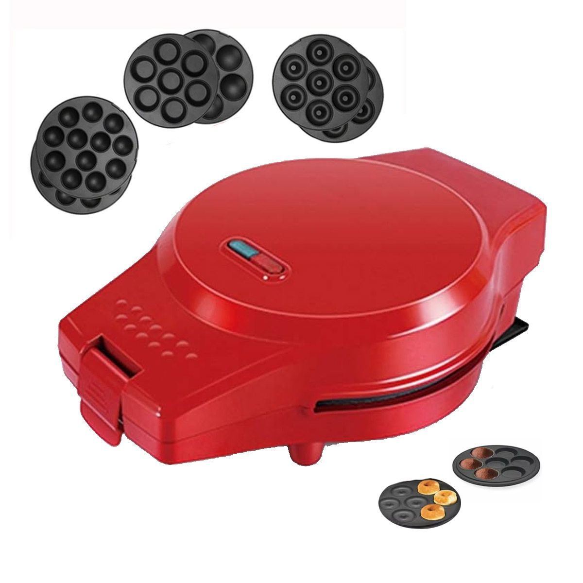 GENERICO - Maquina Donera 3 En 1 Intercambiables Donas-cupcakes Postres