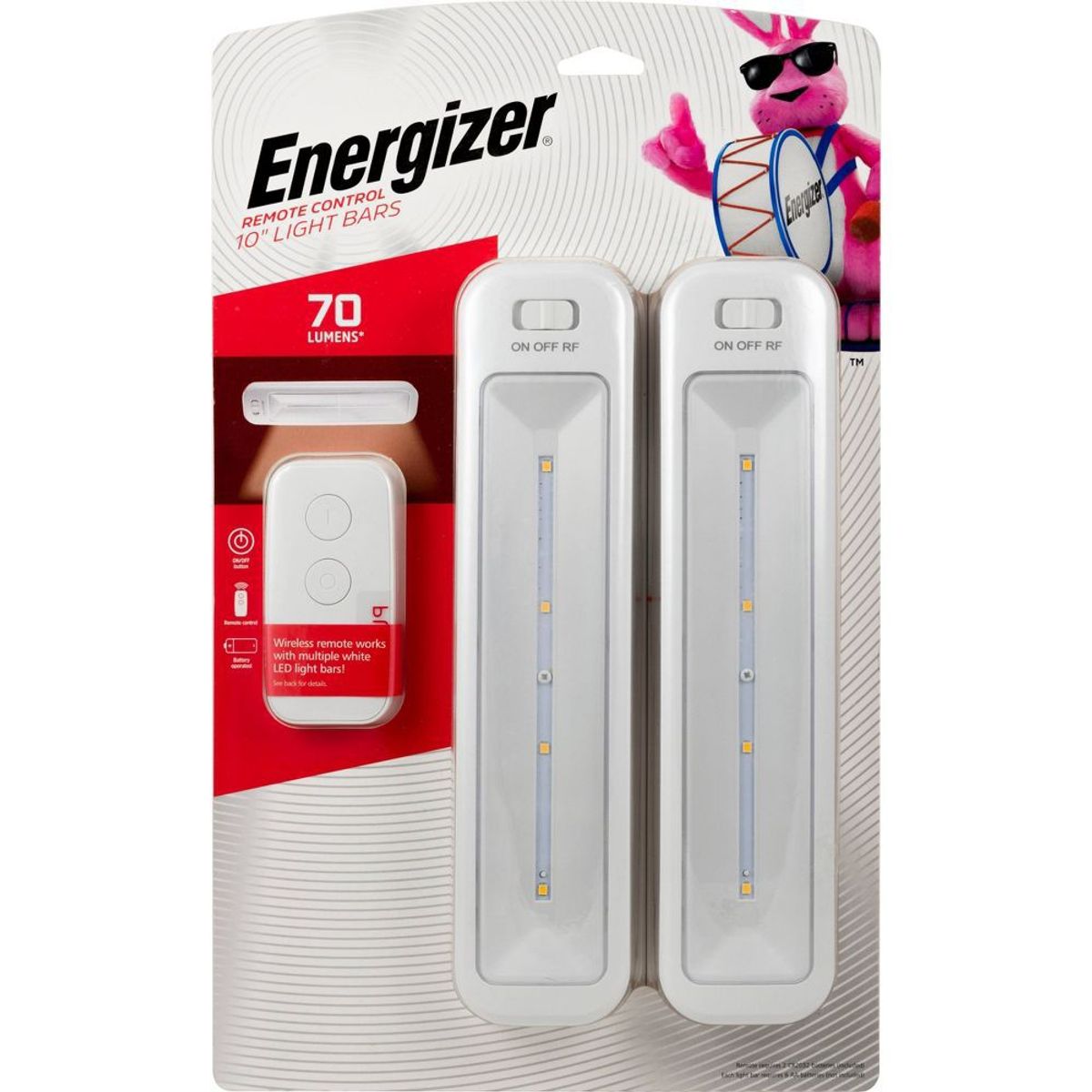 ENERGIZER - Barra De Luces LED De Gabinete Energizer 10