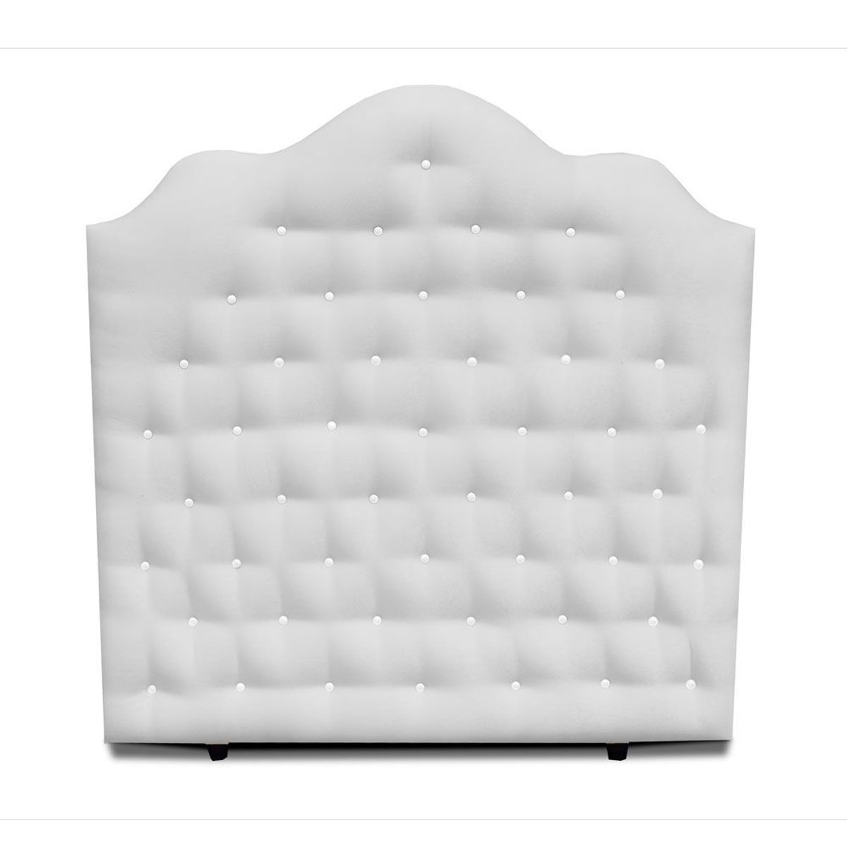 MAGIC CLASS - CABECERO DEACON DE PISO120X120 ECOCUERO BLANCO