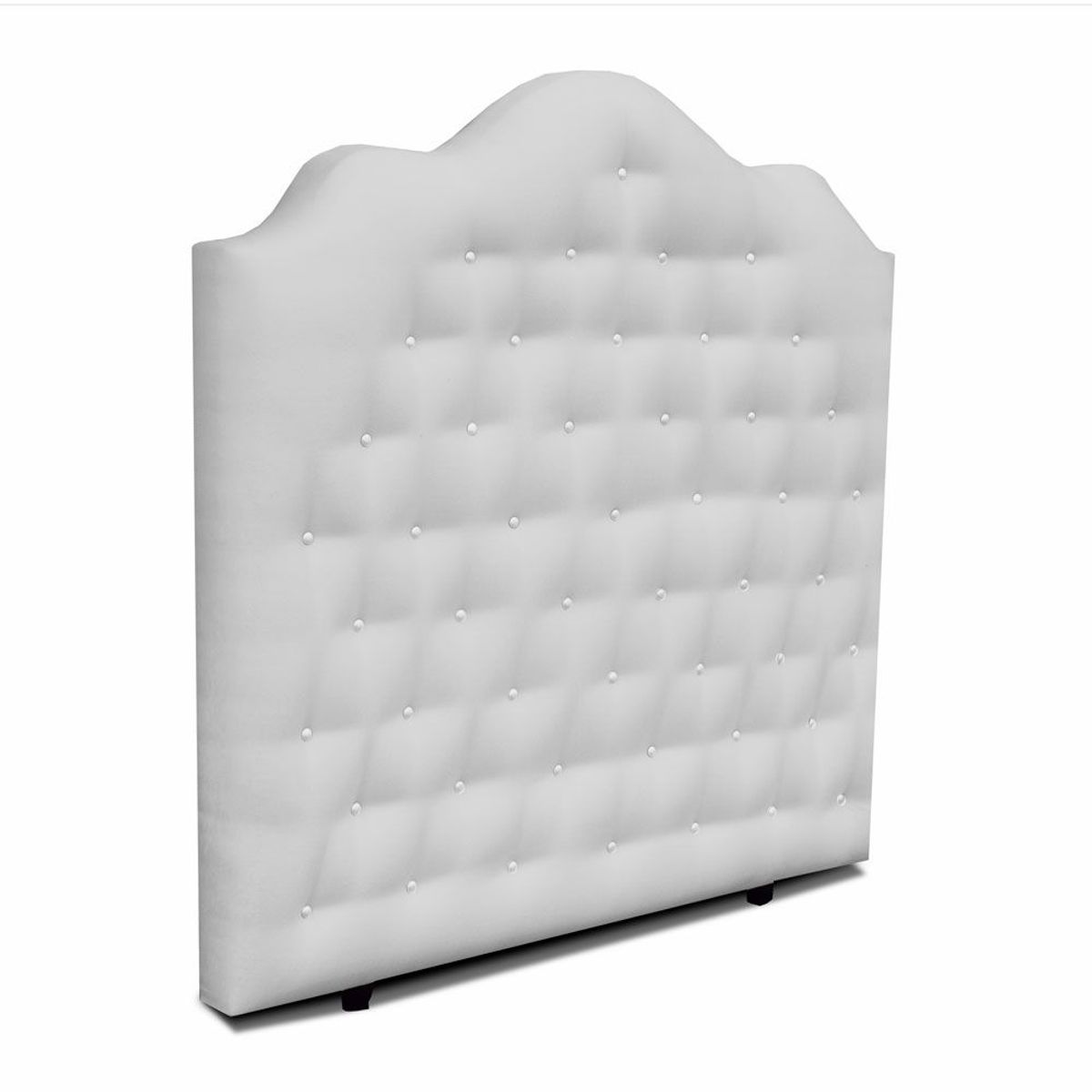 MAGIC CLASS - CABECERO DEACON DE PISO120X120 ECOCUERO BLANCO