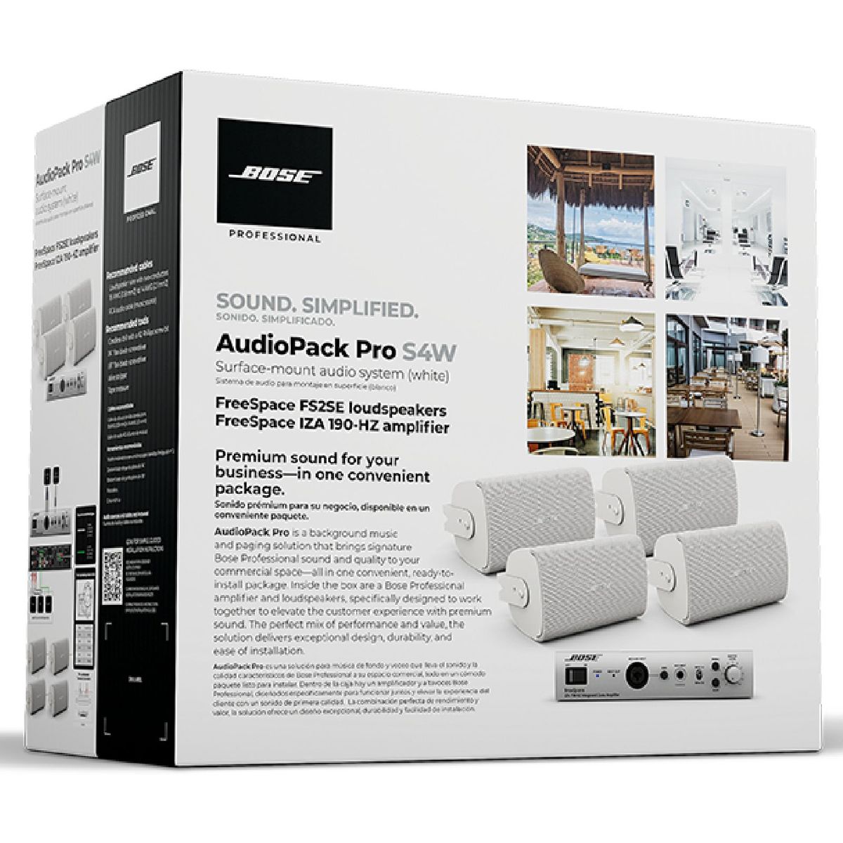 BOSE - Bose Audio Pack Superficie x4 Blanco