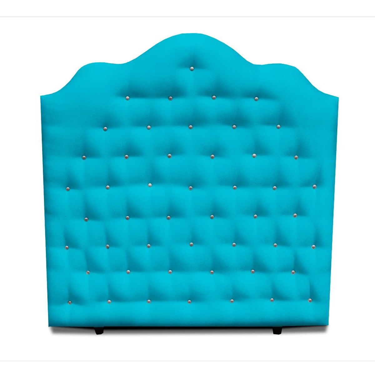 MAGIC CLASS - CABECERO DEACON DE PISO120X120 MICROFIBRA AZUL