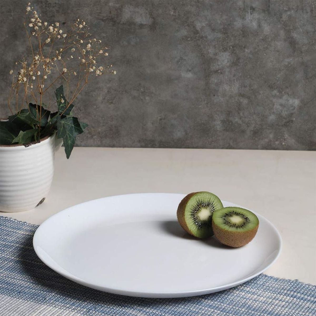 CONTENT - Plato Pando 27Cm Diwali D2D7360 -Blanco