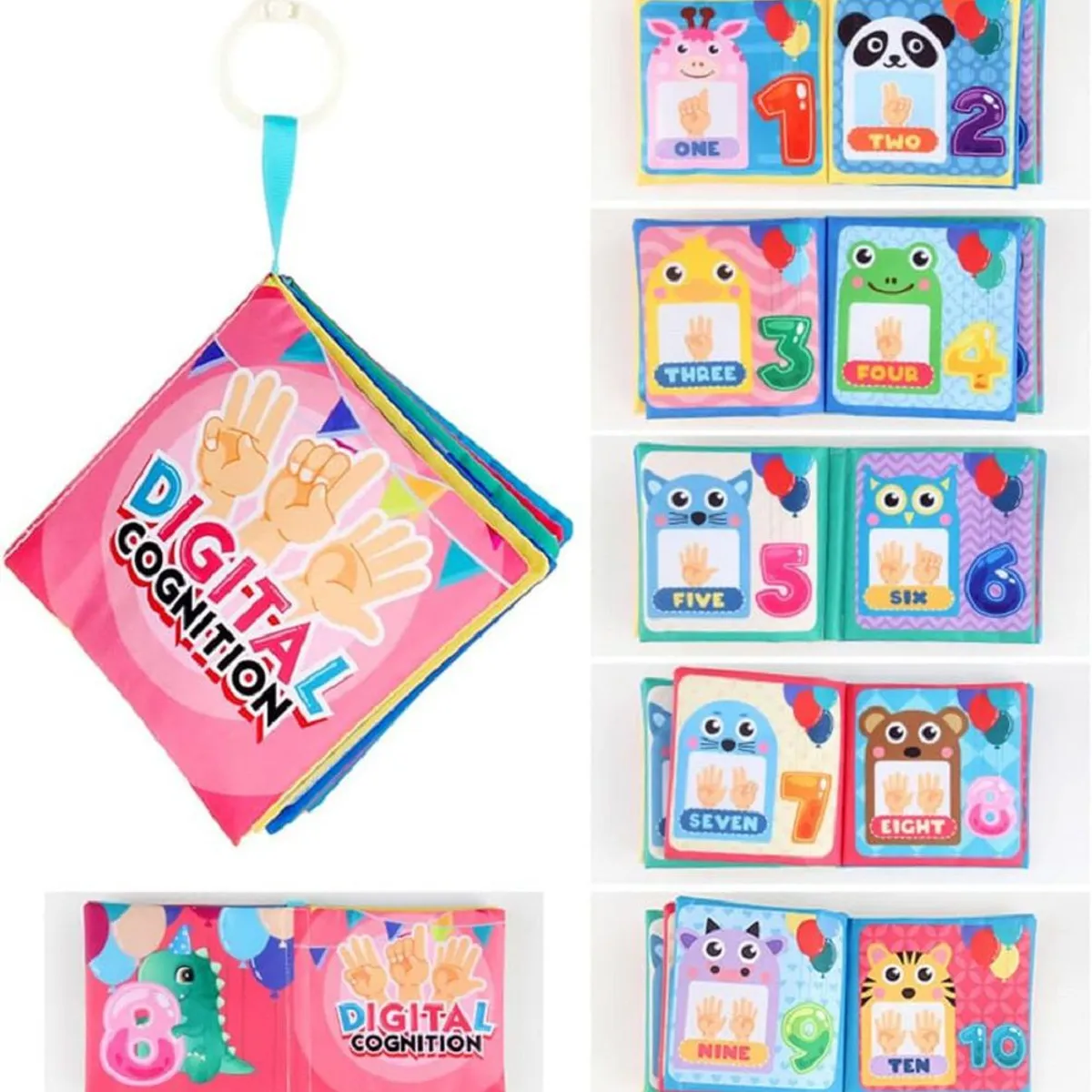 GENERICO - Libro Estimulación Temprana Bebe Niño Juguete Sensorial