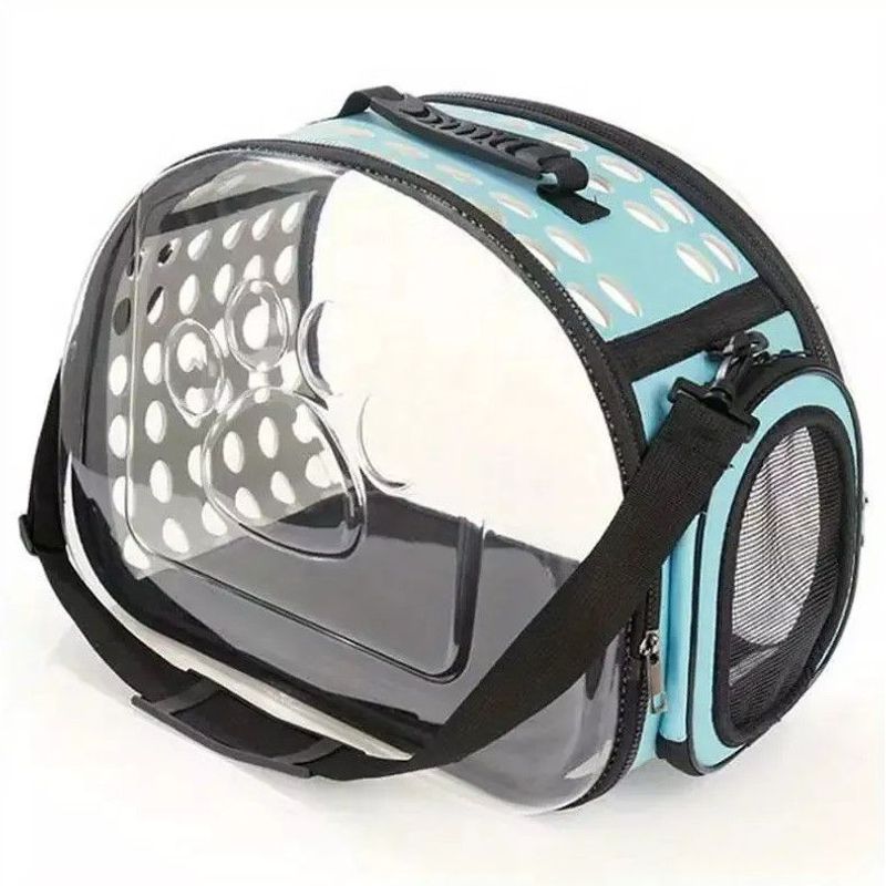 GENERICO - Bolso Cargador Maletin Mascotas Gato Plegable transparente