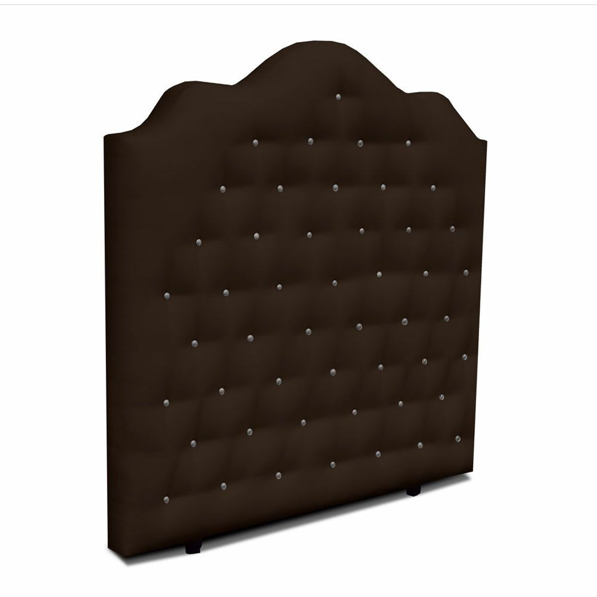 MAGIC CLASS - CABECERO DEACON DE PISO120X120 MICROFIBRA CAFÉ