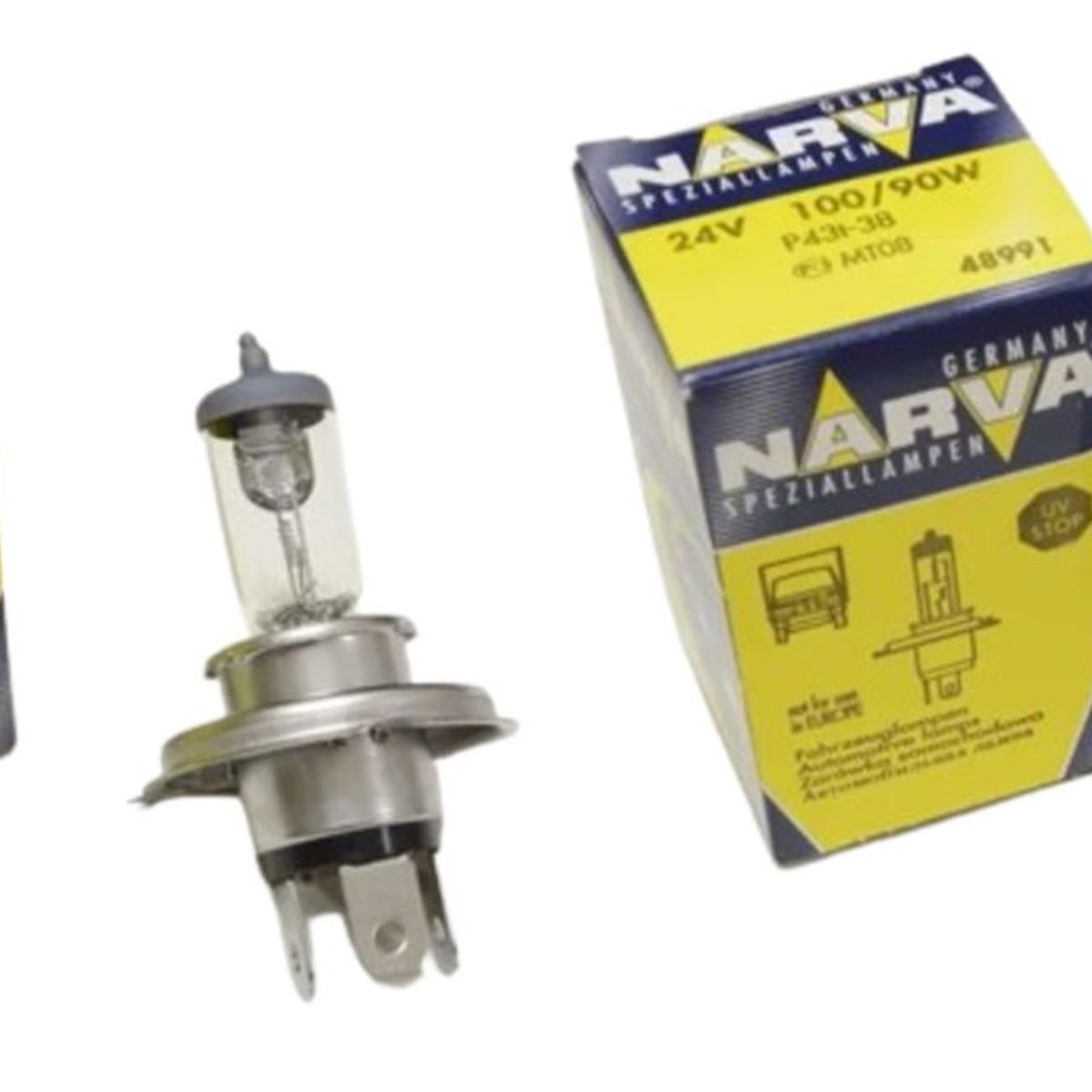 NARVA - BOMBILLO HALOGENO H4-P43 6055 W NARVA