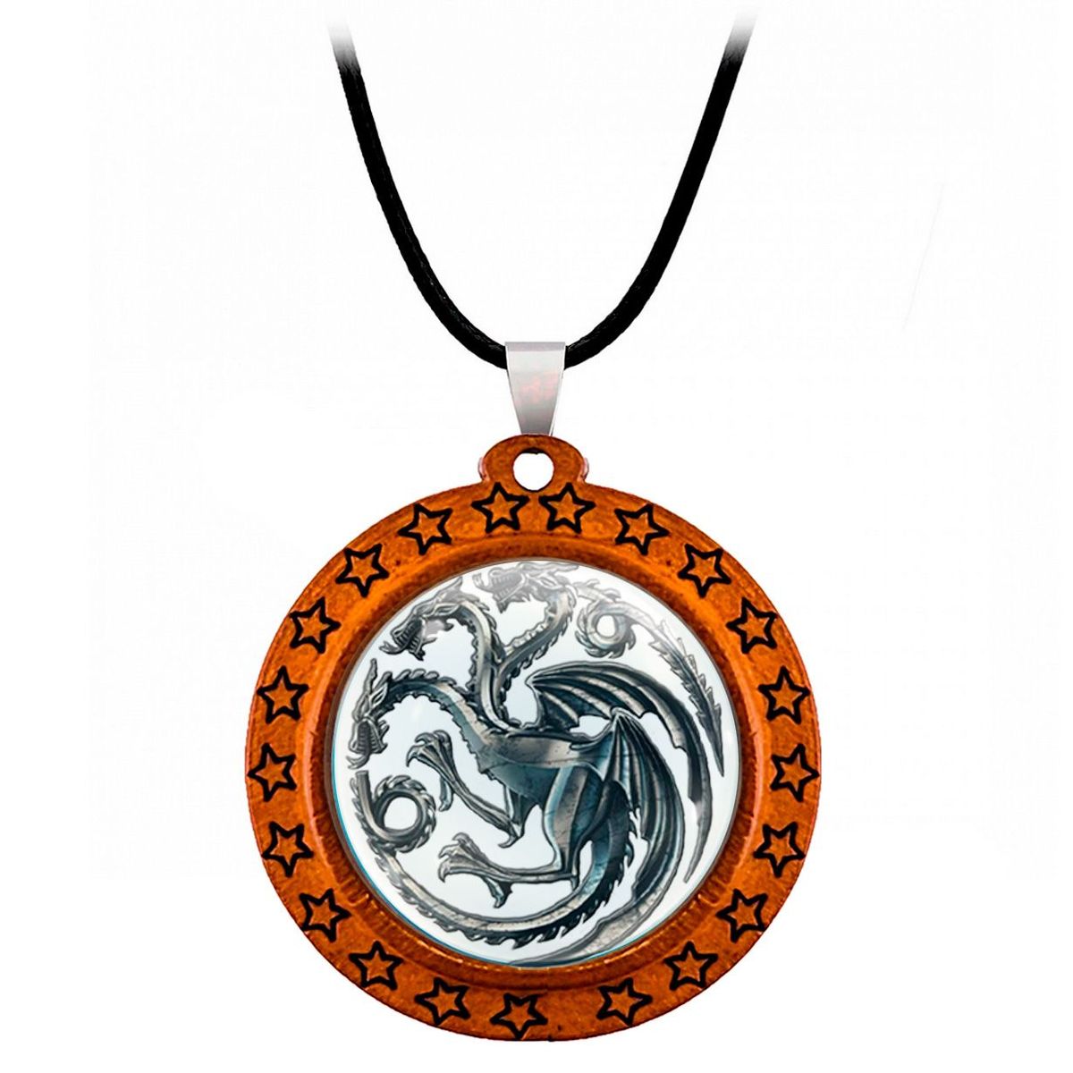 DAYOSHOP - Collar Casa Targaryen Juego De Tronos Unisex + Estuche