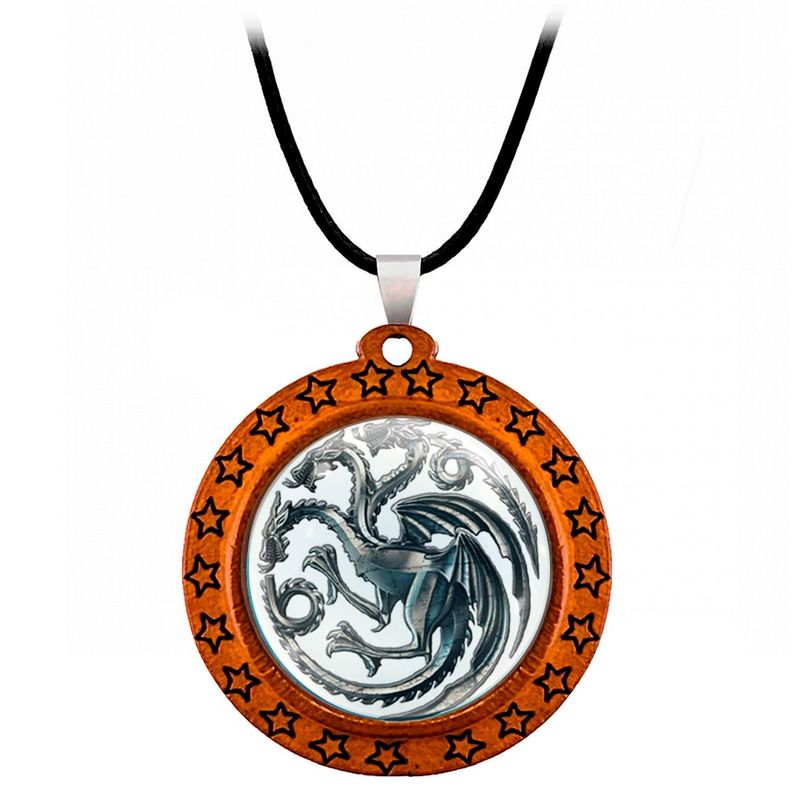 DAYOSHOP - Collar Casa Targaryen Juego De Tronos Unisex + Estuche