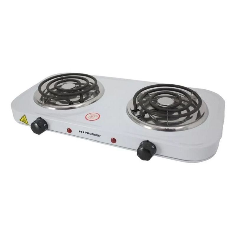 GENERICO - Estufa Eléctrica Mesa cocina Dos 2 Puestos 2000w