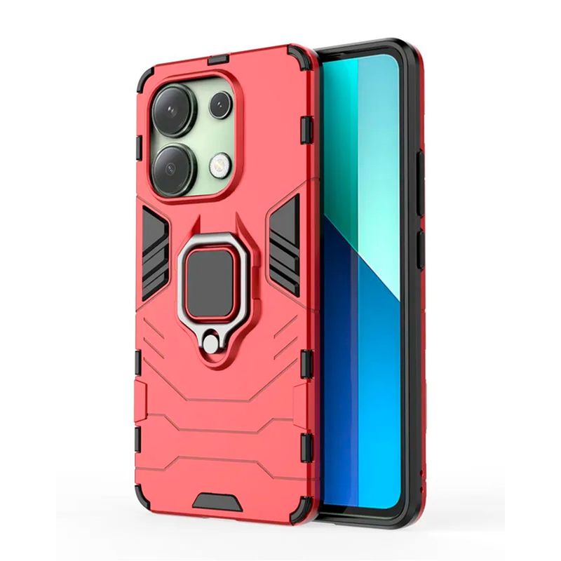 GENERICO - Estuche Anti Golpes Para Xiaomi / Redmi Note 13 Pro 4G Rojo
