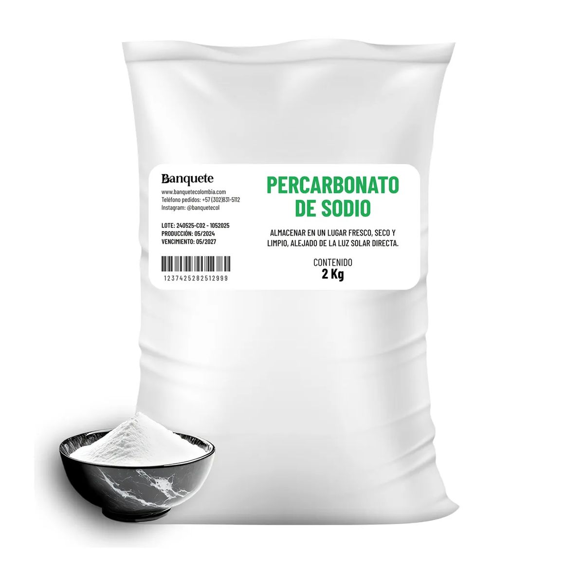 GENERICO - Oxigeno Activo Percarbonato De Sodio X 2 Kilos-