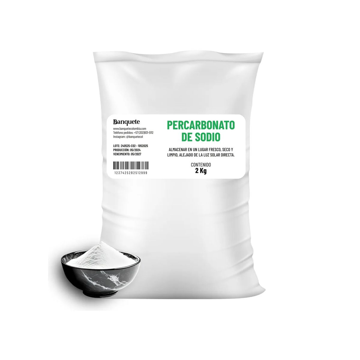 GENERICO - Oxigeno Activo Percarbonato De Sodio X 2 Kilos-