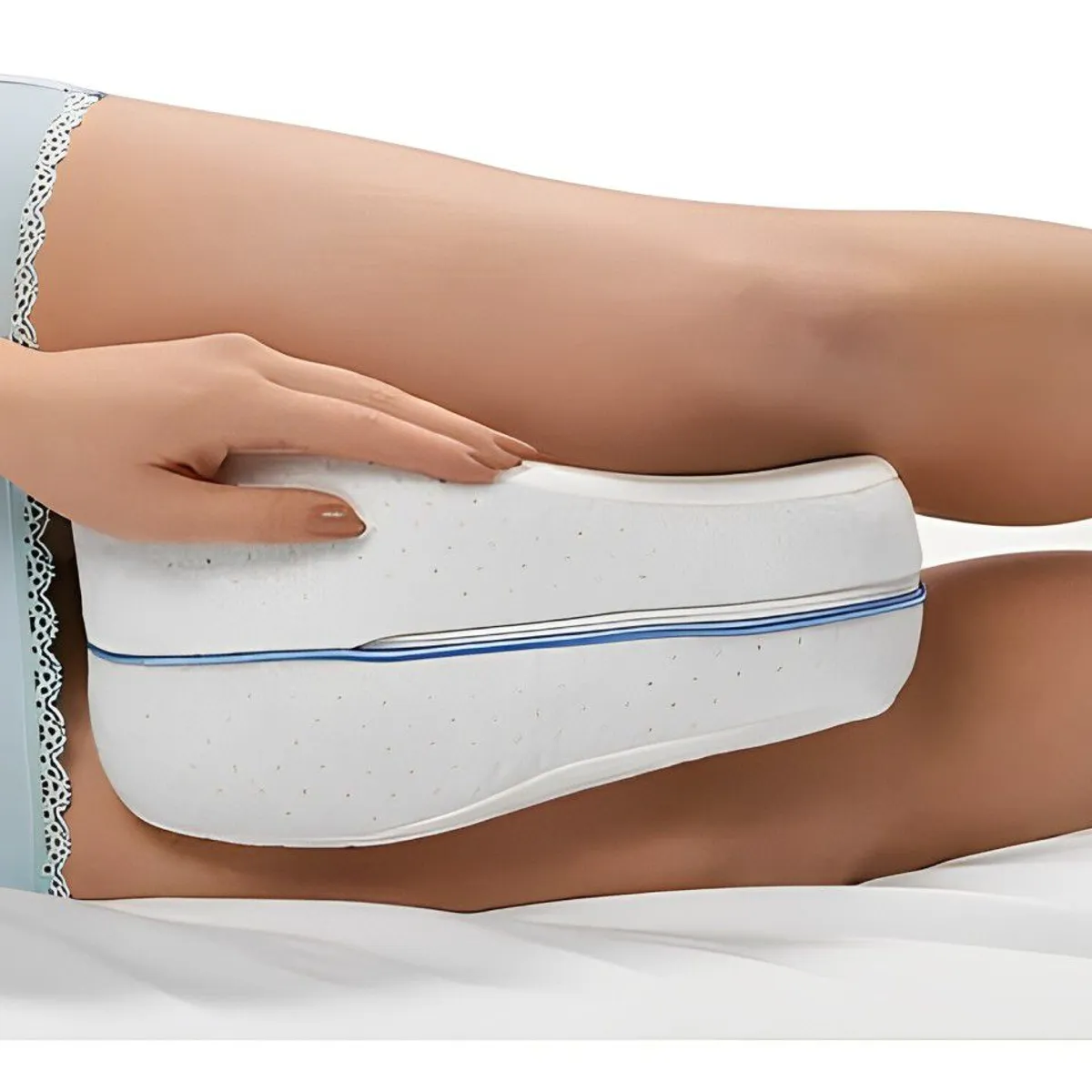 MILOPTS - Almohada Para Piernas Y Rodillas Comodidad Tipo Corazón