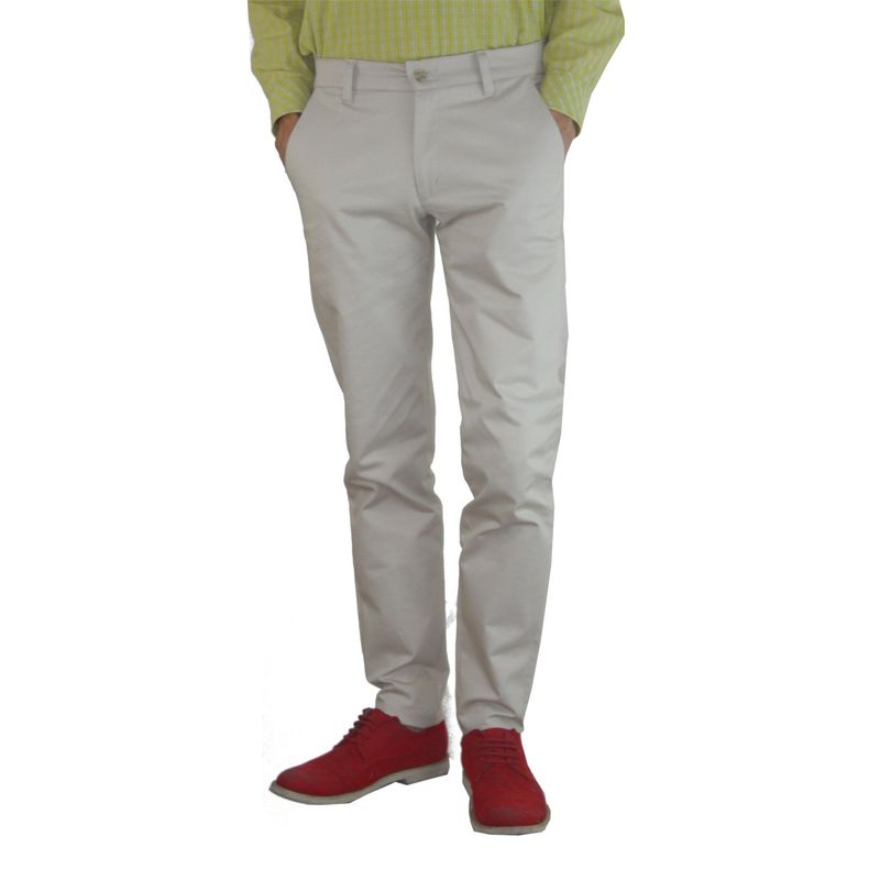 ARANZAZU - Pantalón slim casual dril elástico Aranzazu