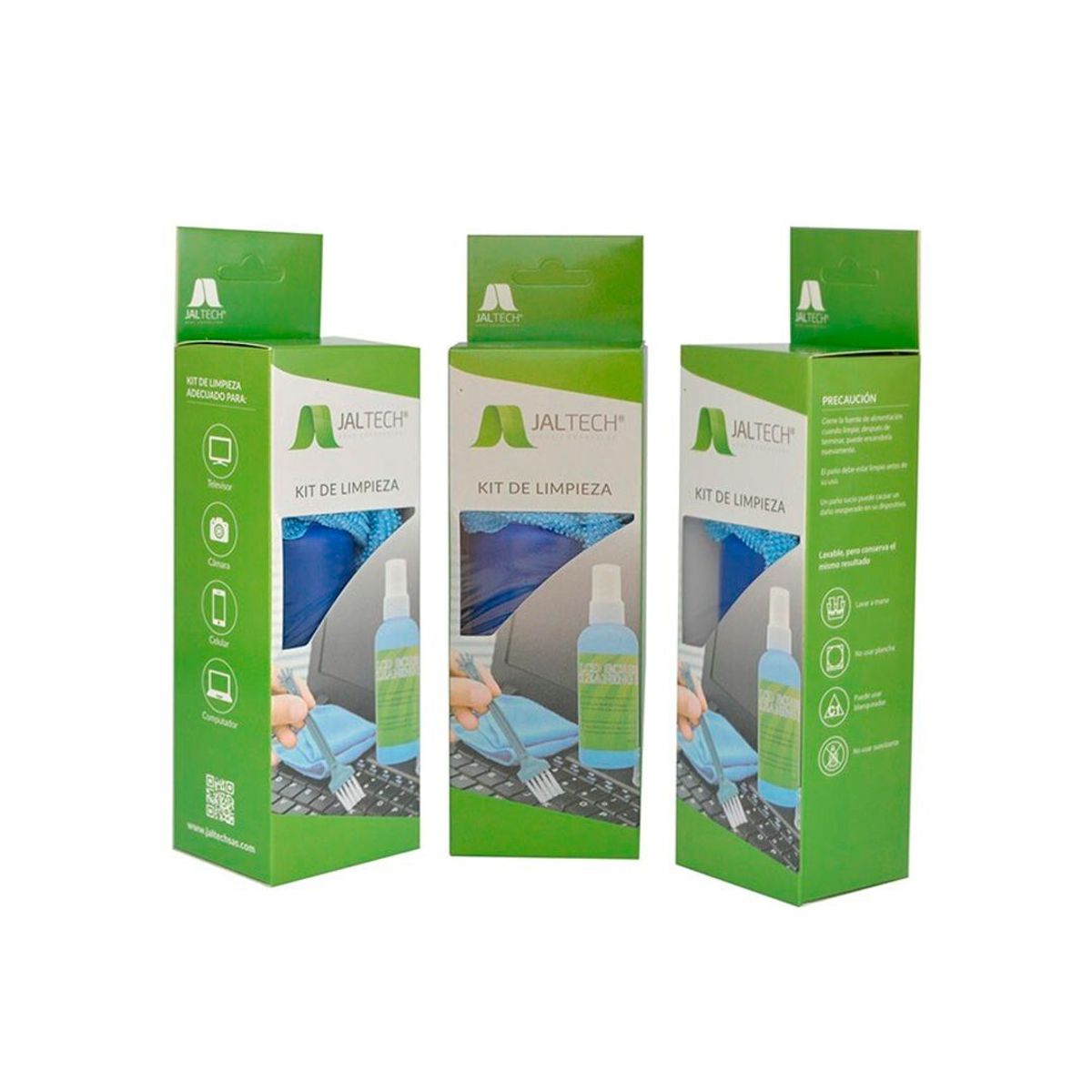JALTECH - Kit de Limpieza para Portátiles PC Cámaras y Pantallas