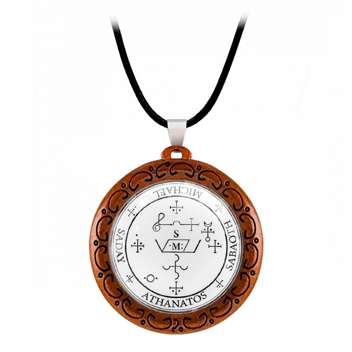 DAYOSHOP - Collar Miguel Arcangel Proteccion Detalle Unisex + Estuche