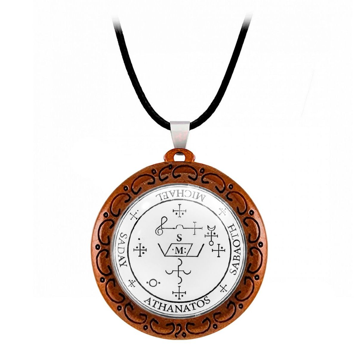 DAYOSHOP - Collar Miguel Arcangel Proteccion Detalle Unisex + Estuche