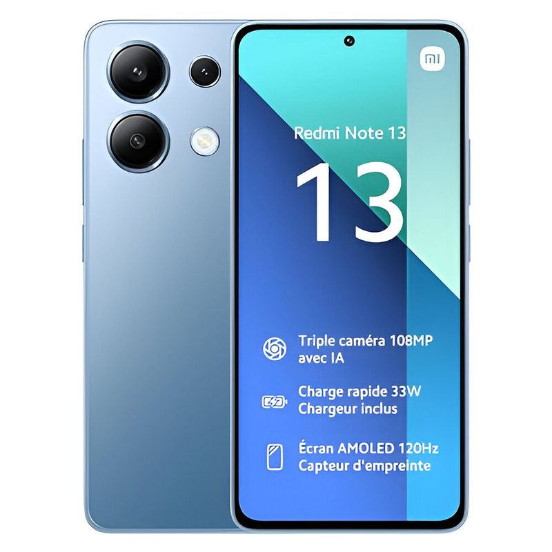 XIAOMI - Celular Xiaomi Redmi Note 13 256GB 8GB RAM Azul