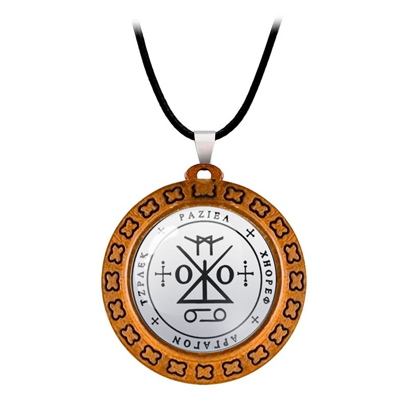 DAYOSHOP - Collar Raziel Arcangel Simbolo Unisex Detalle + Estuche