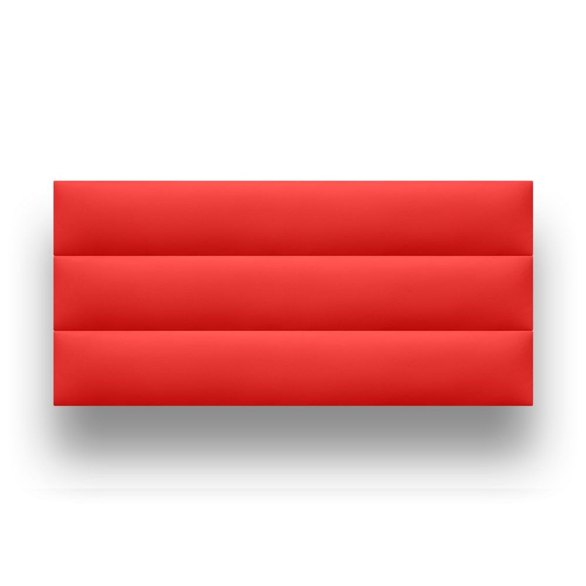 MAGIC CLASS - CABECERO FLOTANTE PEARL140X60 ECOCUERO ROJO