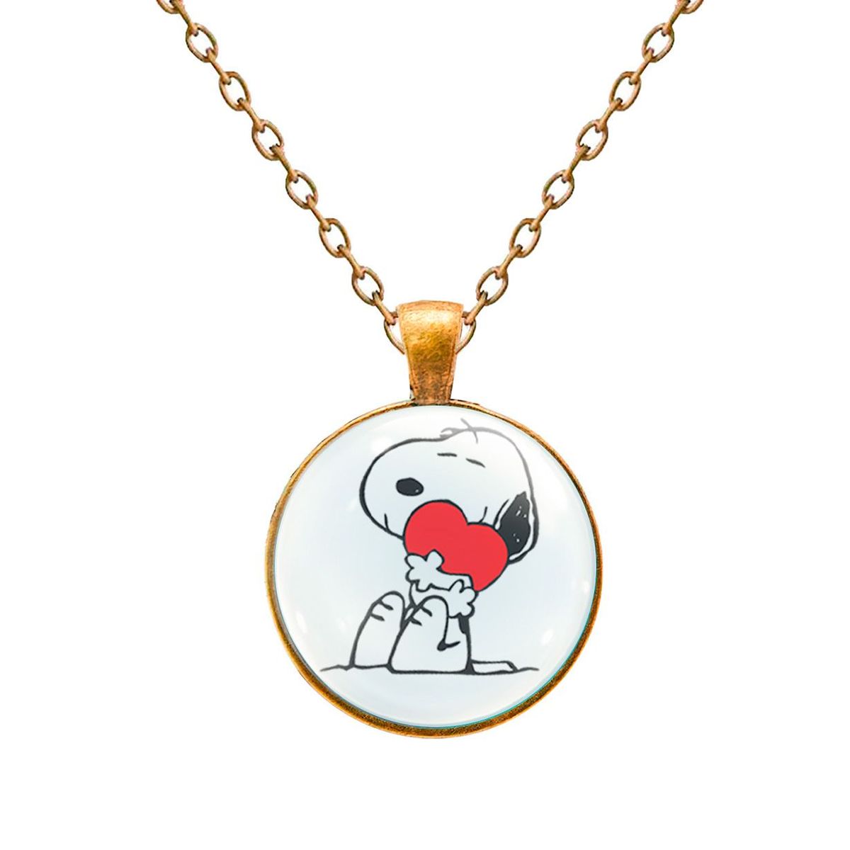 DAYOSHOP - Collar Snoopy Perro Unisex + Estuche