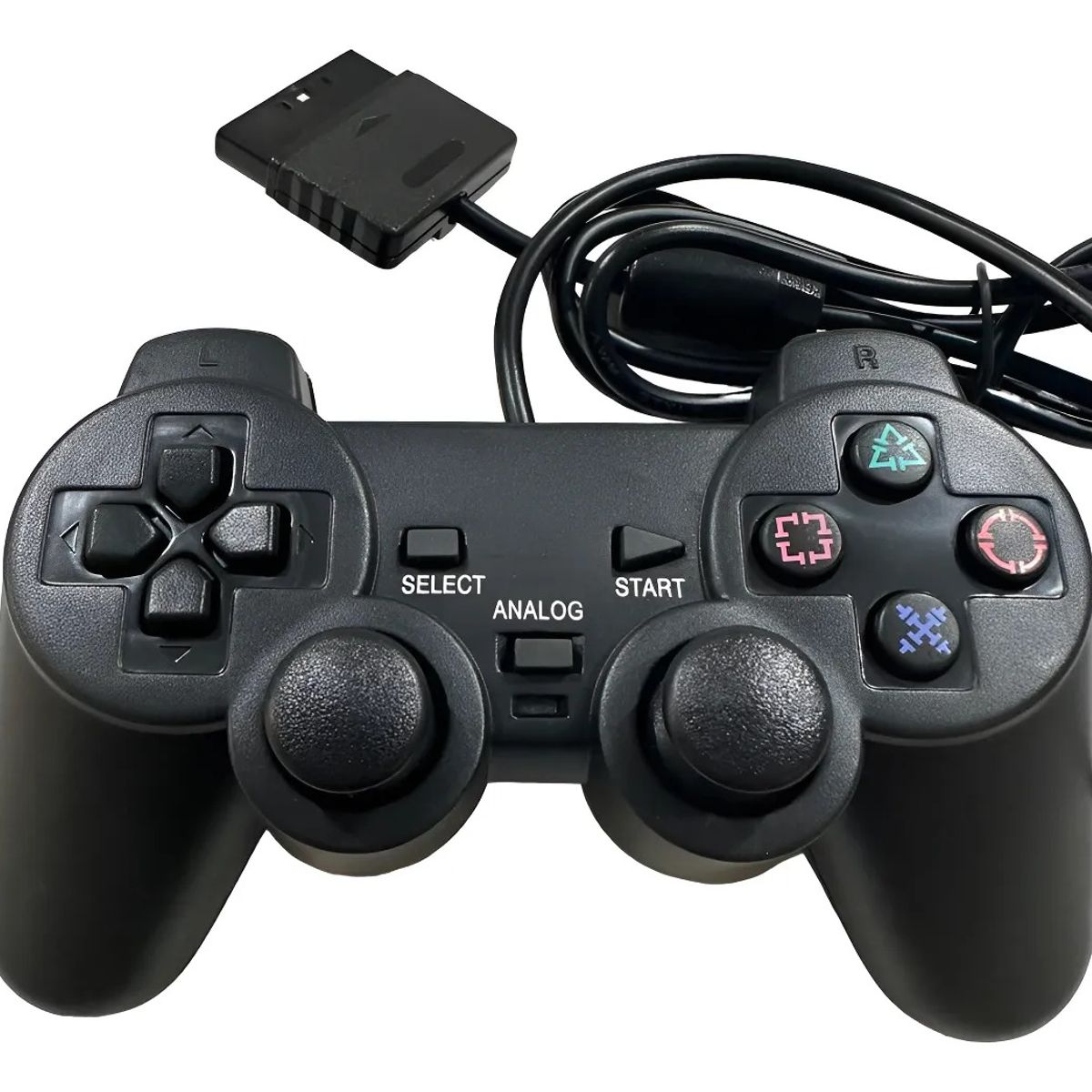 GENERICO - Control Compatible Para Ps2 Doble Vibración