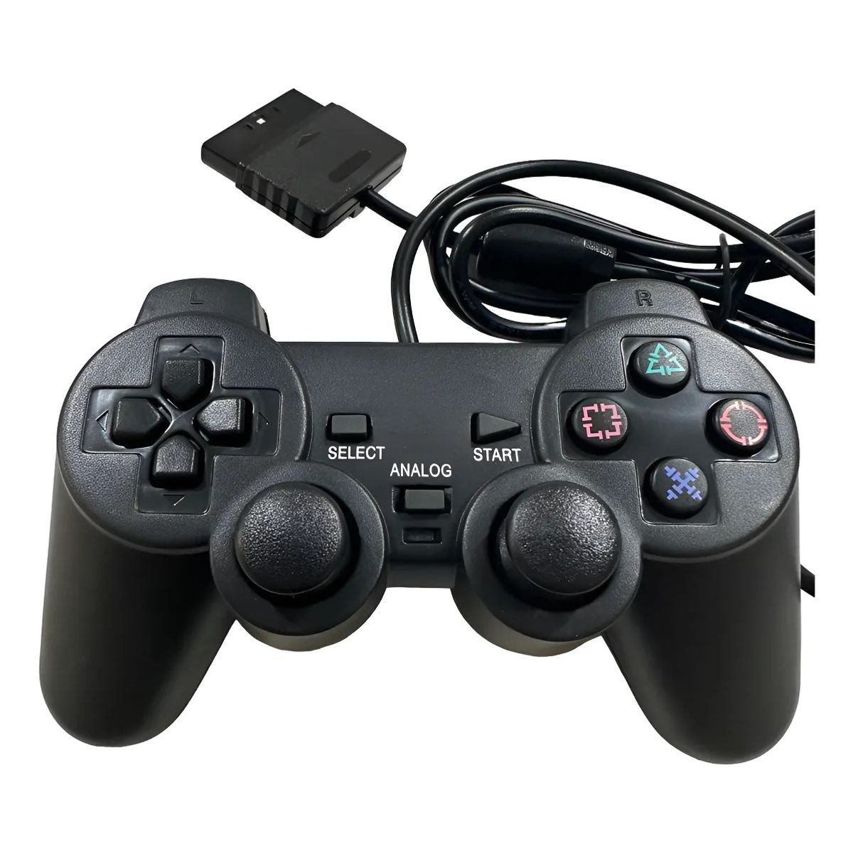 GENERICO - Control Compatible Para Ps2 Doble Vibración