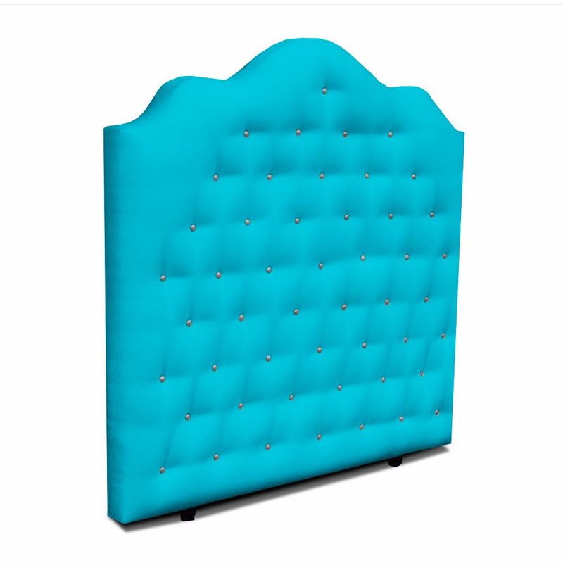 MAGIC CLASS - CABECERO DEACON DE PISO100X120 MICROFIBRA AZUL