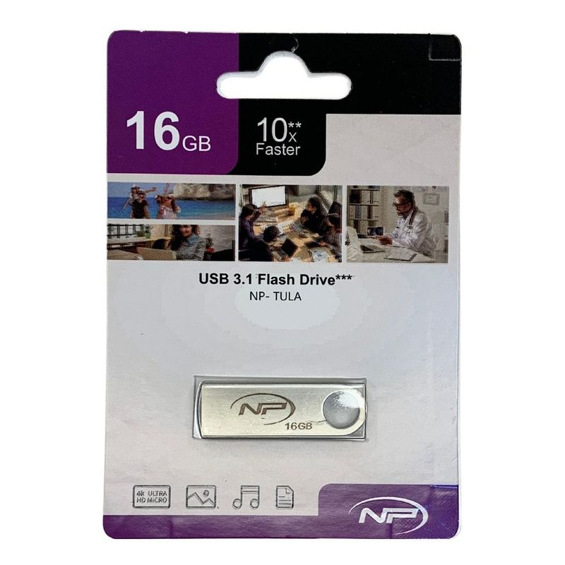 NEW PRINT - Memoria USB Metalica Newprint 16GB