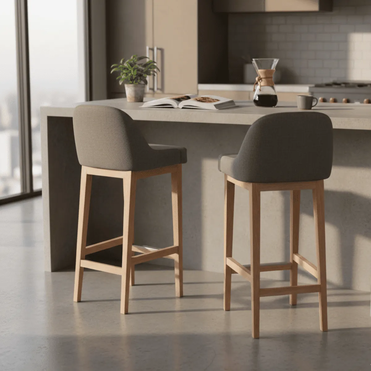 LEGNO COLOMBIA - Set 2 sillas de Bar Dolce Legno Colombia