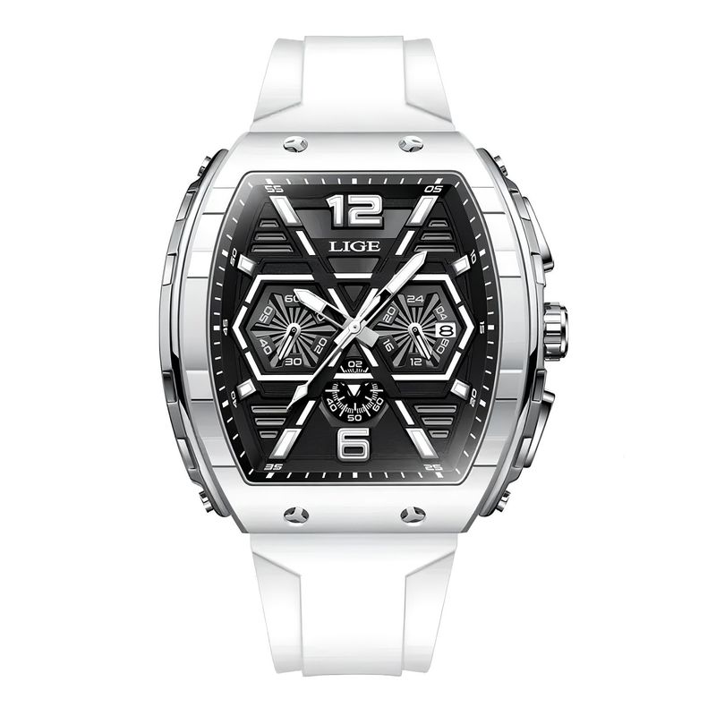 LIGE - Reloj Lige de Caballero Análogo Original  Resistente agua
