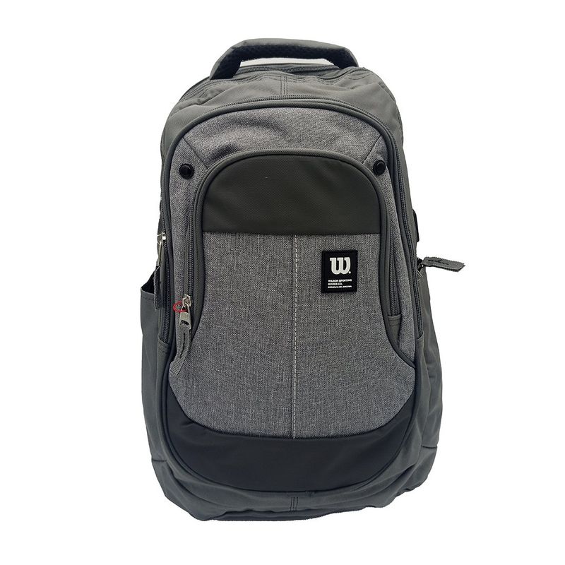 WILSON - Bolso Morral Ejecutivo con USB Wilson Sacramento 26L_.
