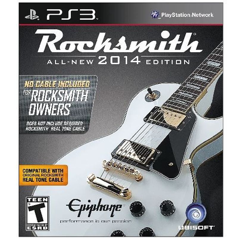 UBISOFT - Rocksmith 2014 edition - playstation 3 (sin cable)
