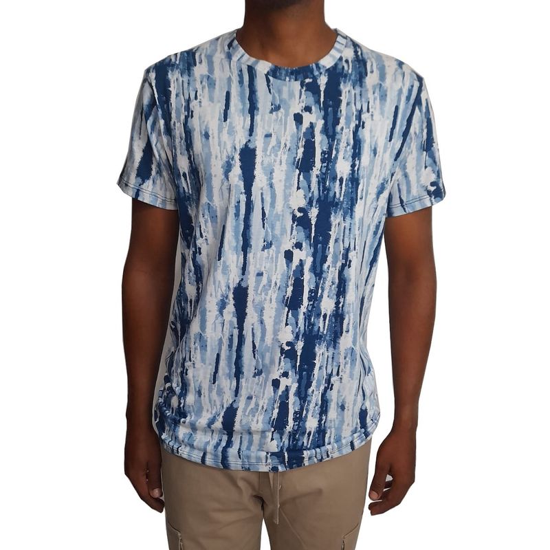 ARANZAZU - Camiseta slim fit estampado total algodón liviano AOP Aranzazu