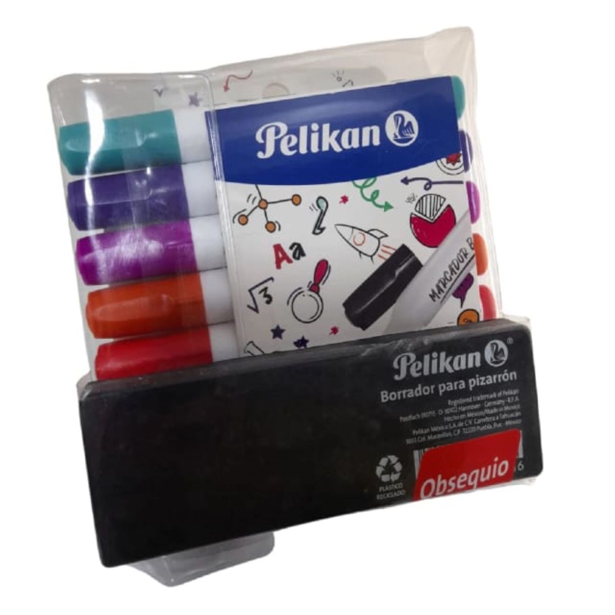PELIKAN - Est Marc Borrable 426 X 8 Unid + Borrador Pelikan